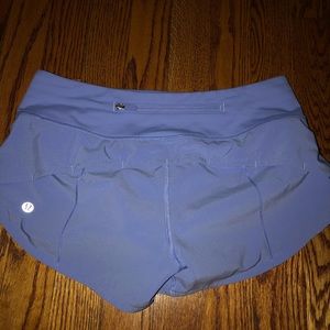 Size 2 lululemon speed up shorts